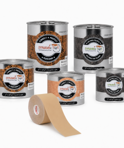 Dynamic Tape Komplettset mit Powerband Tan und sechs Varianten